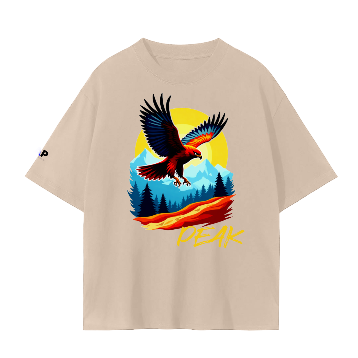 Race To The Peak Hawk Unisex Seamless Tee