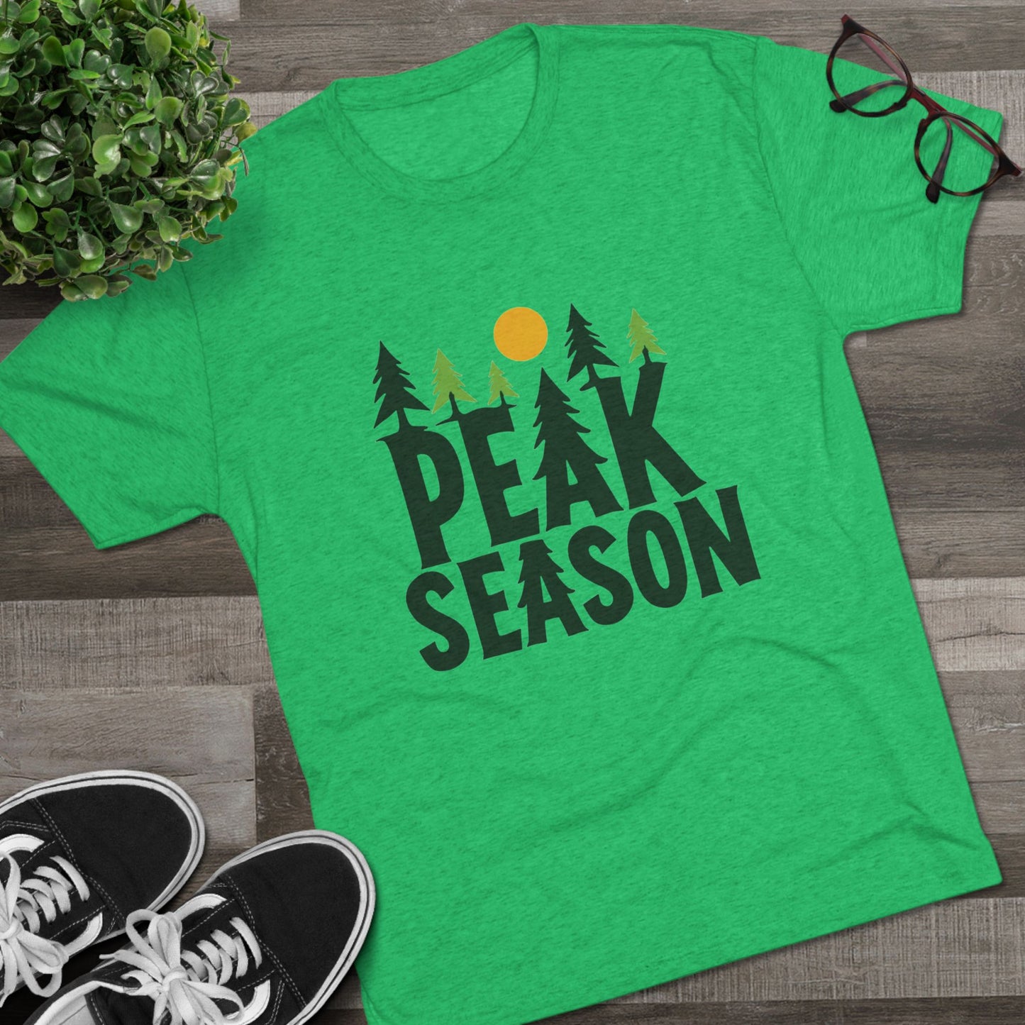 Outdoor Trail Tree & Sun Graphic Peak Season Tee