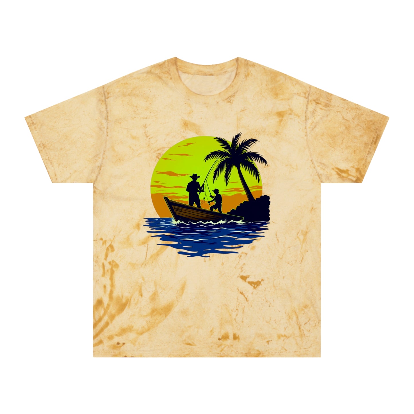Gone Fishing Color Blast Tee