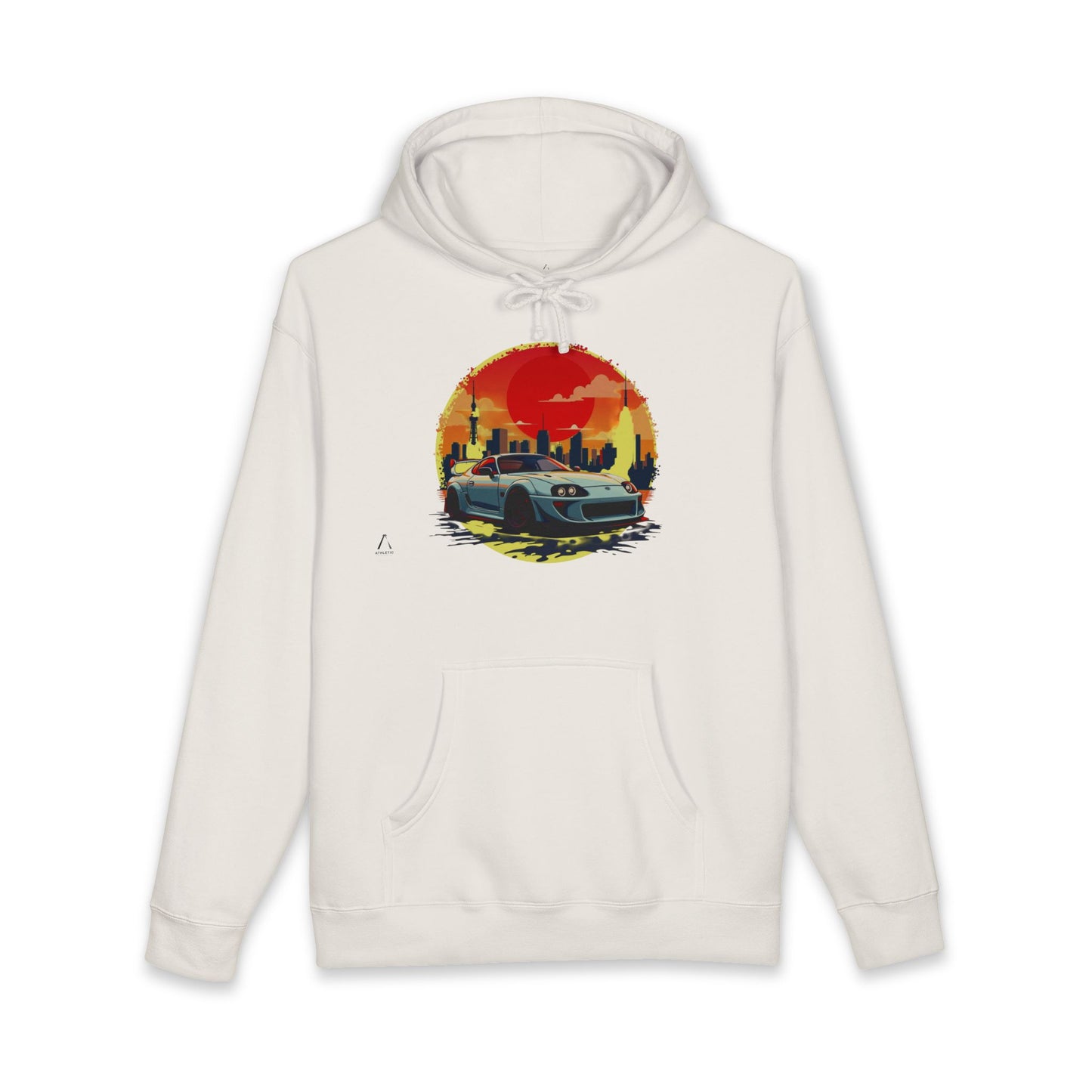 Sunset City Drive Graphic Hoodie