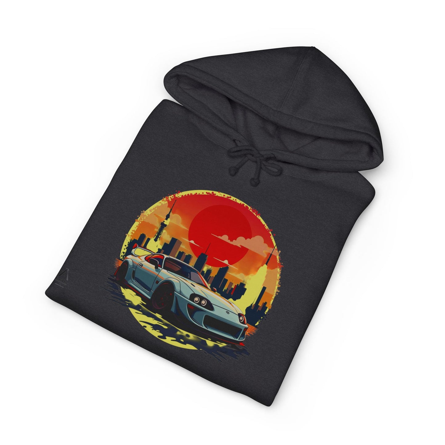 Sunset City Drive Graphic Hoodie