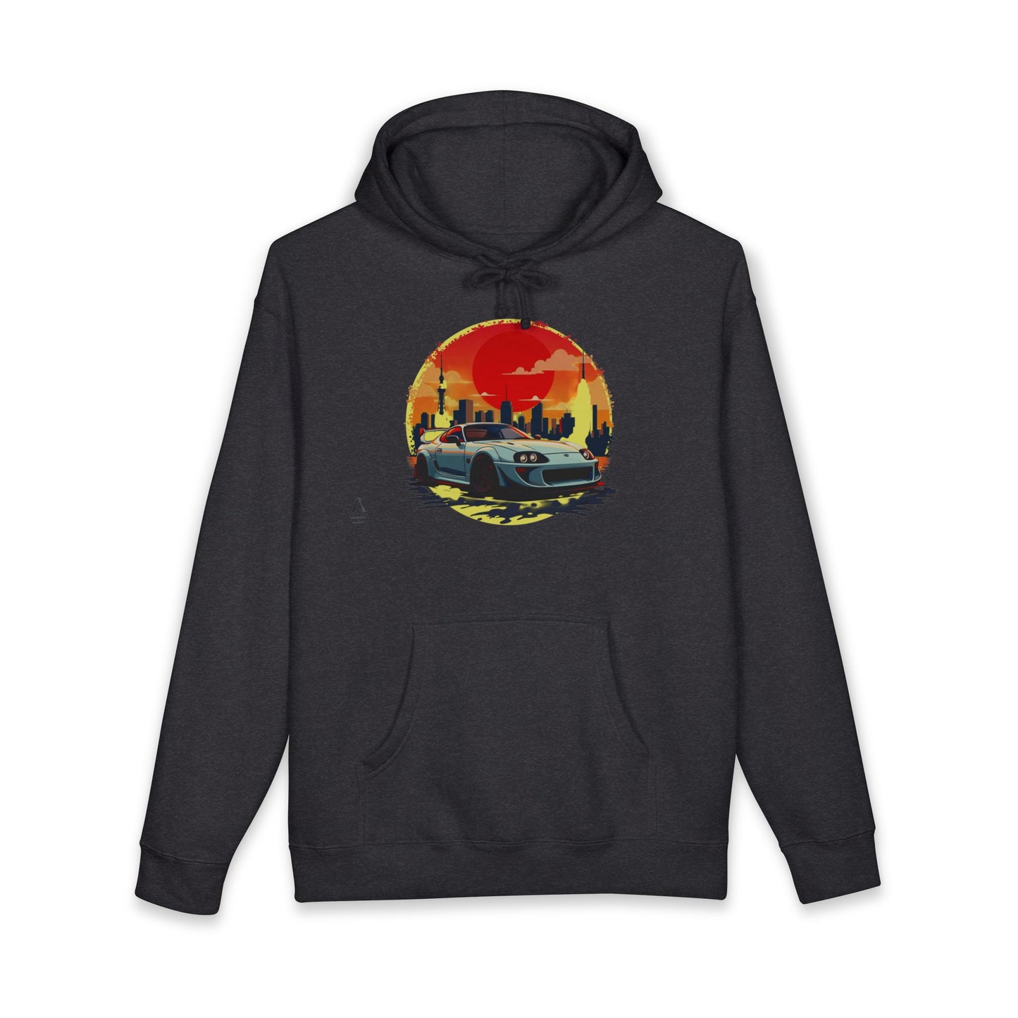 Sunset City Drive Graphic Hoodie