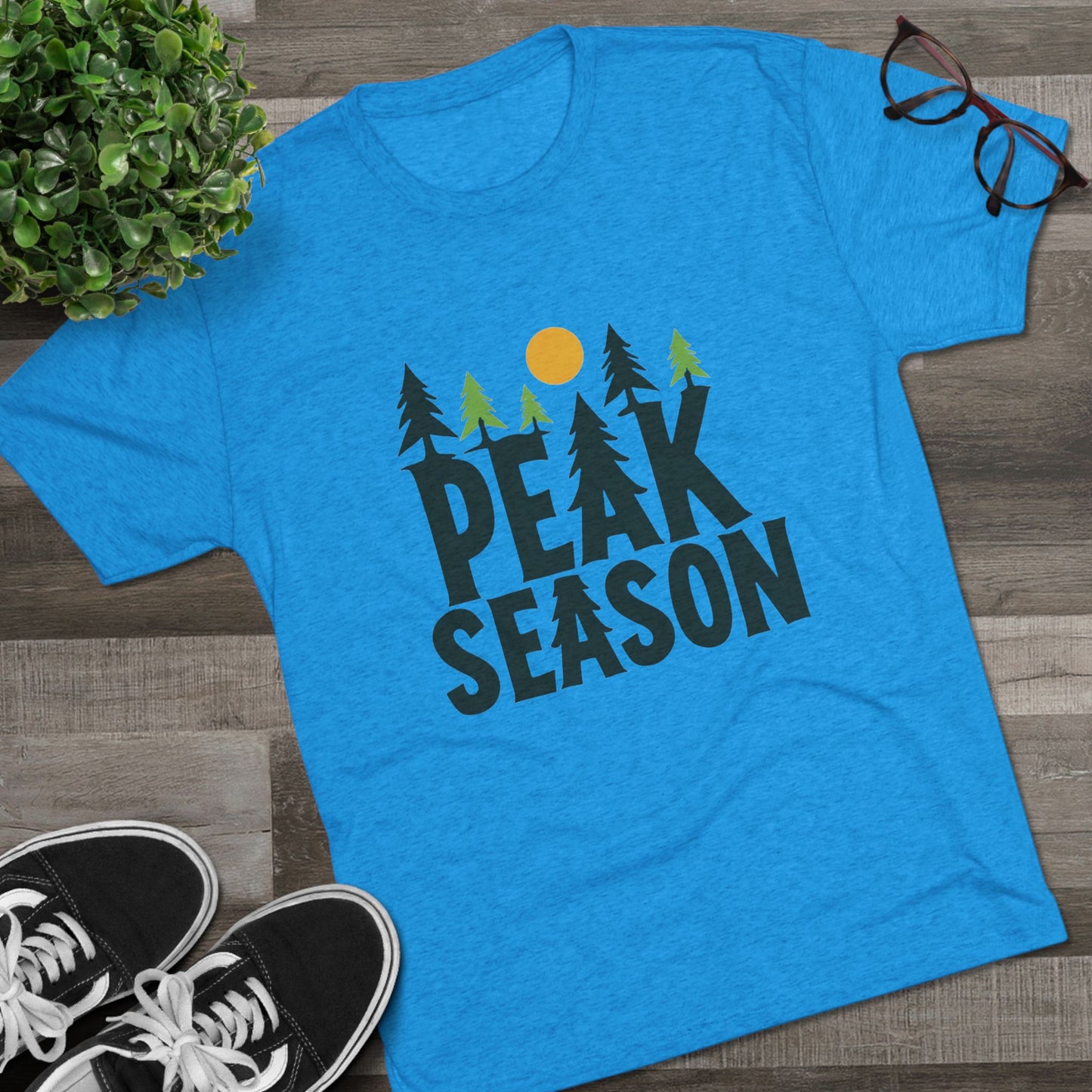 Outdoor Trail Tree & Sun Graphic Peak Season Tee
