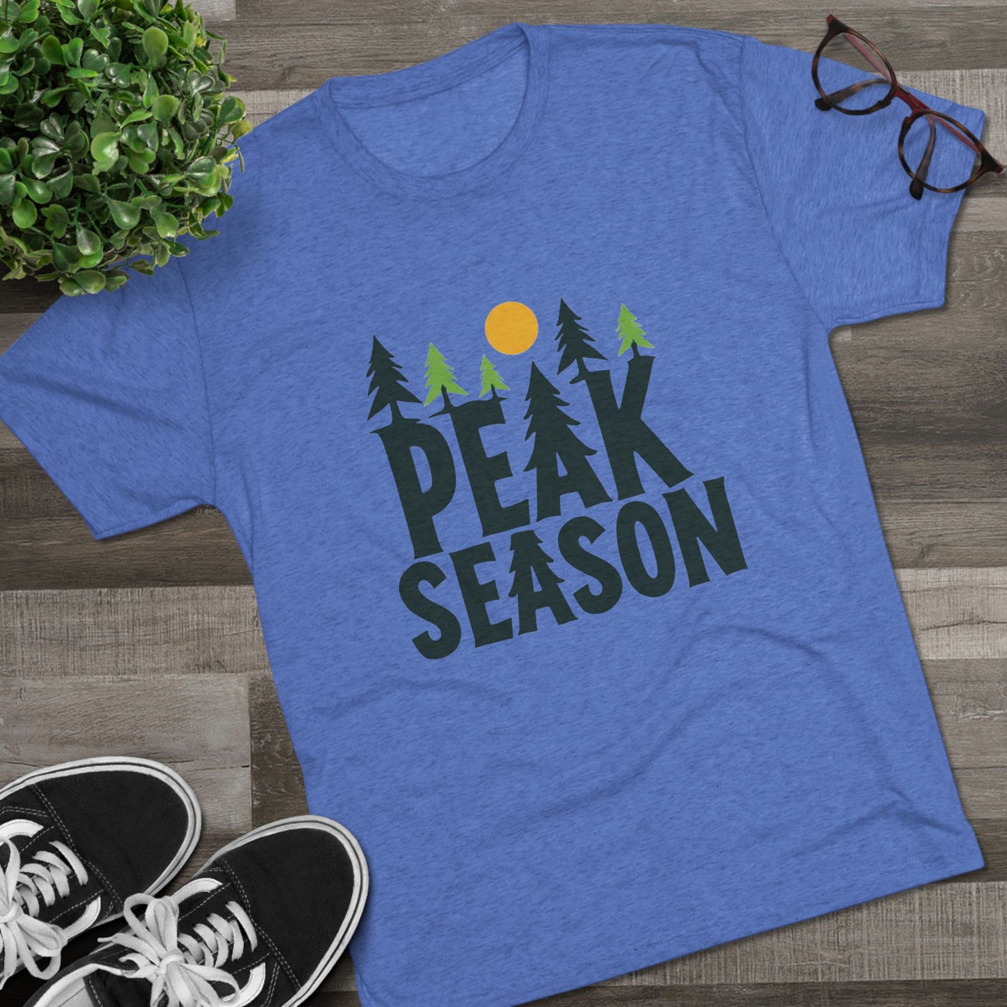 Outdoor Trail Tree & Sun Graphic Peak Season Tee