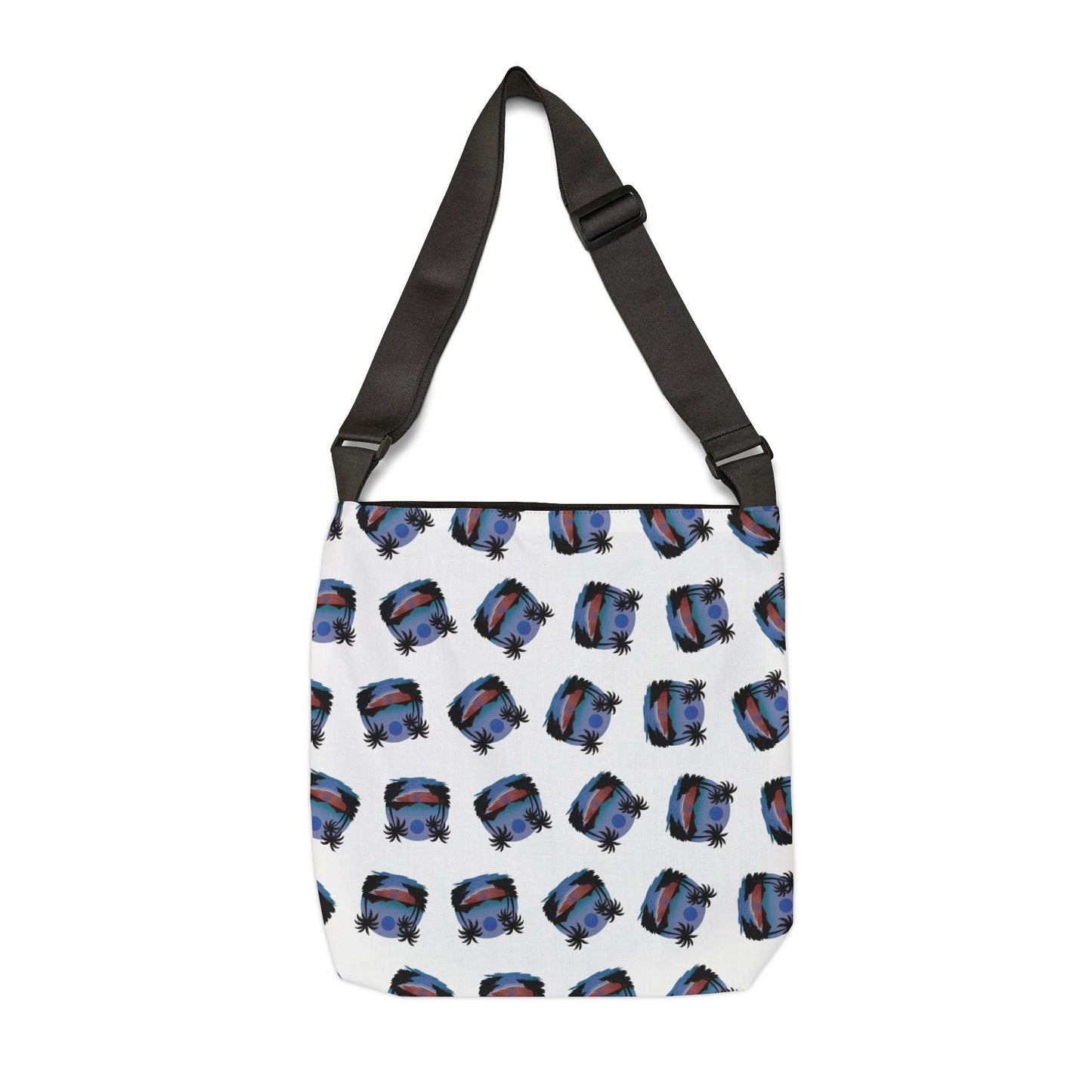 Beach Pattern Adjustable Tote Bag