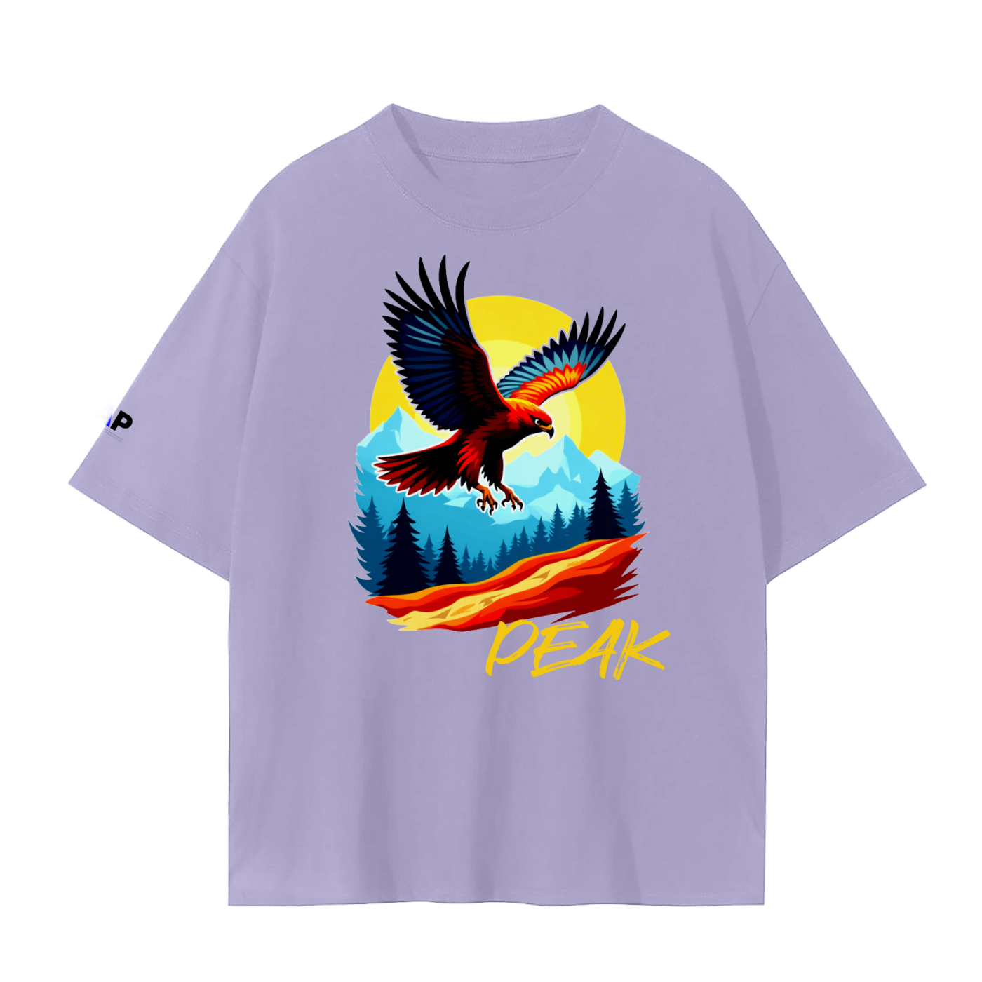 Race To The Peak Hawk Unisex Seamless Tee