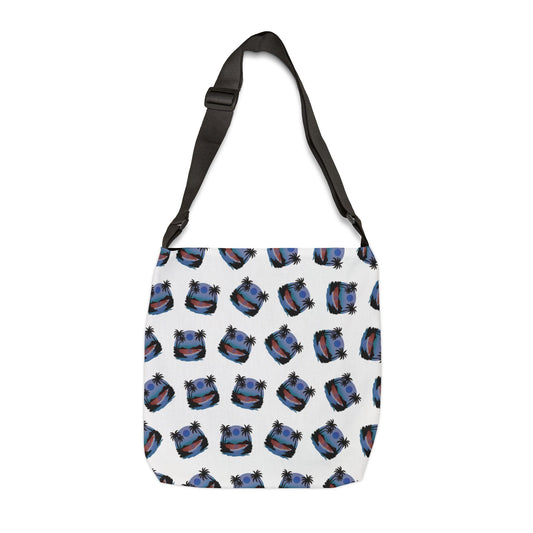 Beach Pattern Adjustable Tote Bag
