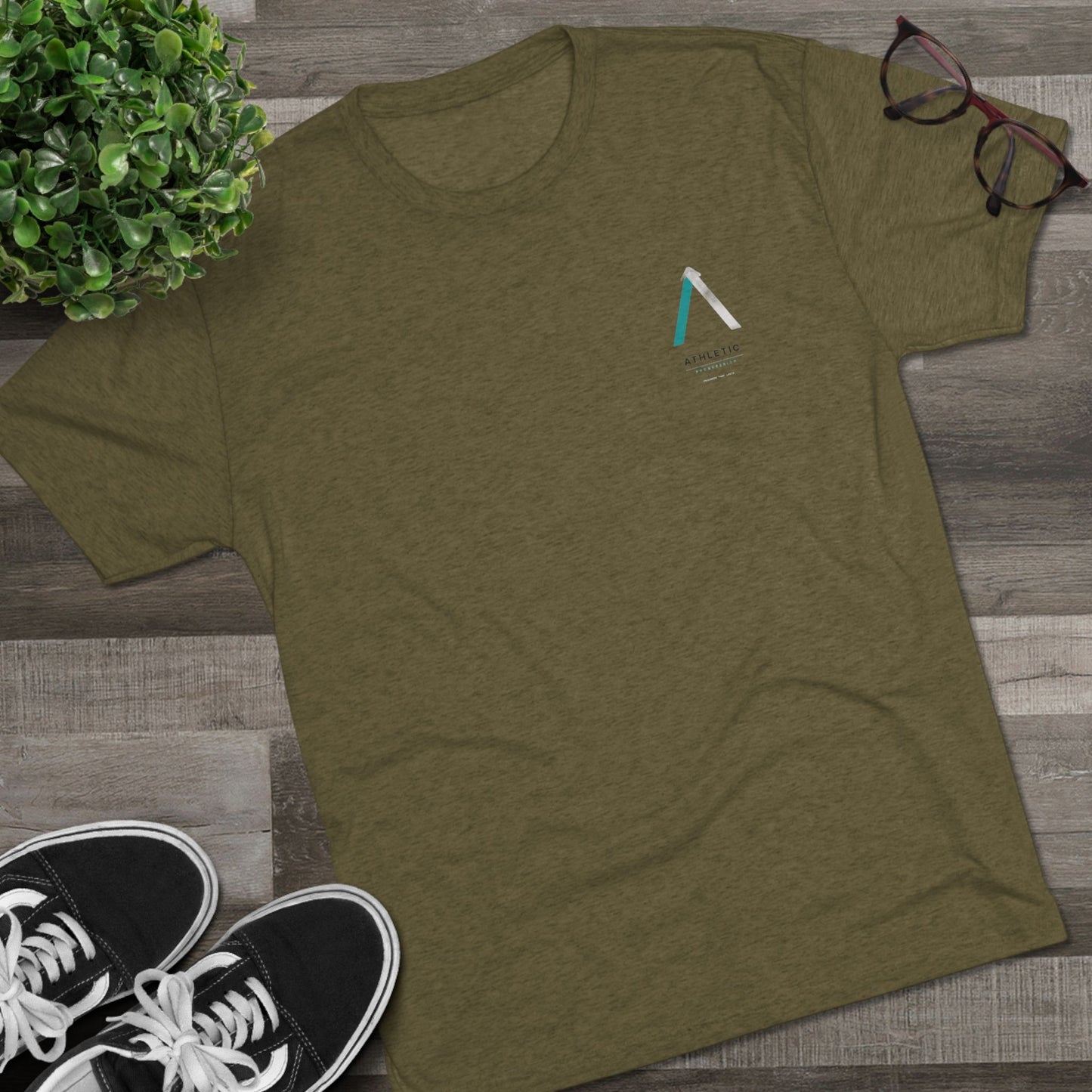 Runner Silhouette Sunrise Trail Running Graphic Tee