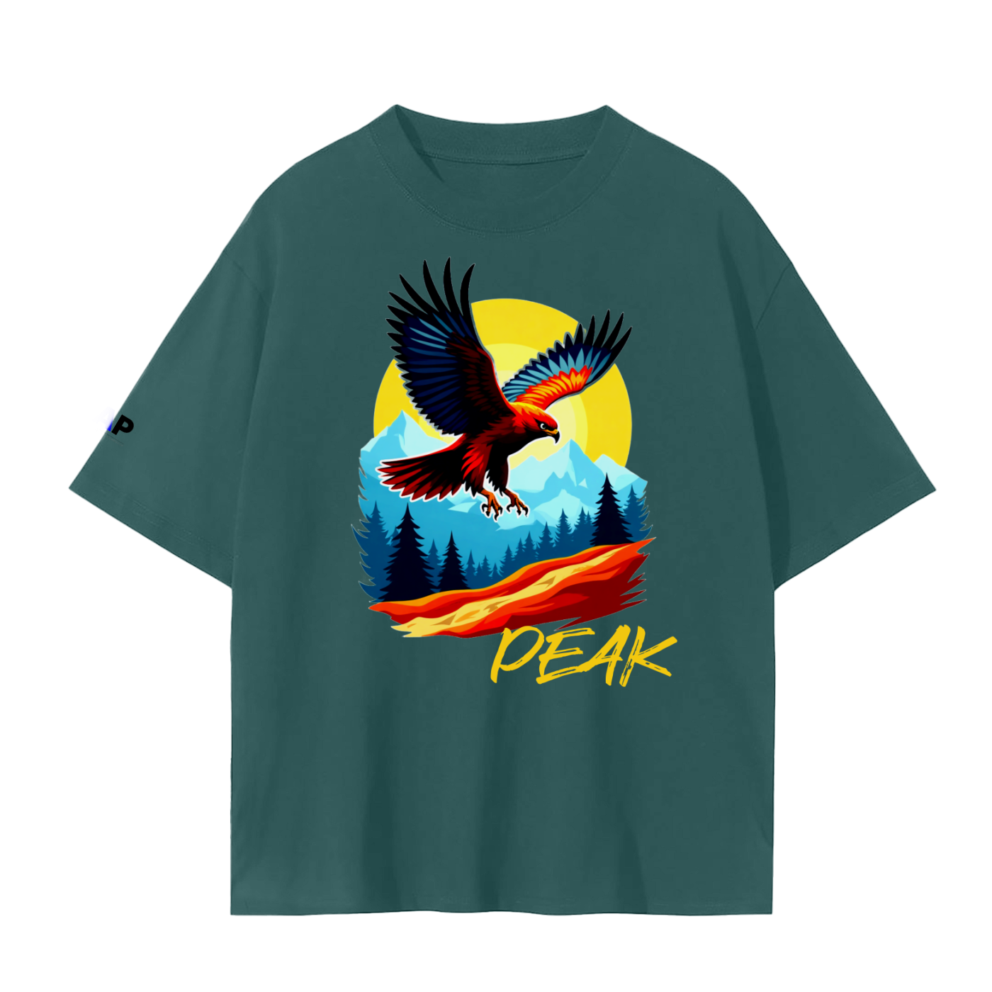 Race To The Peak Hawk Unisex Seamless Tee