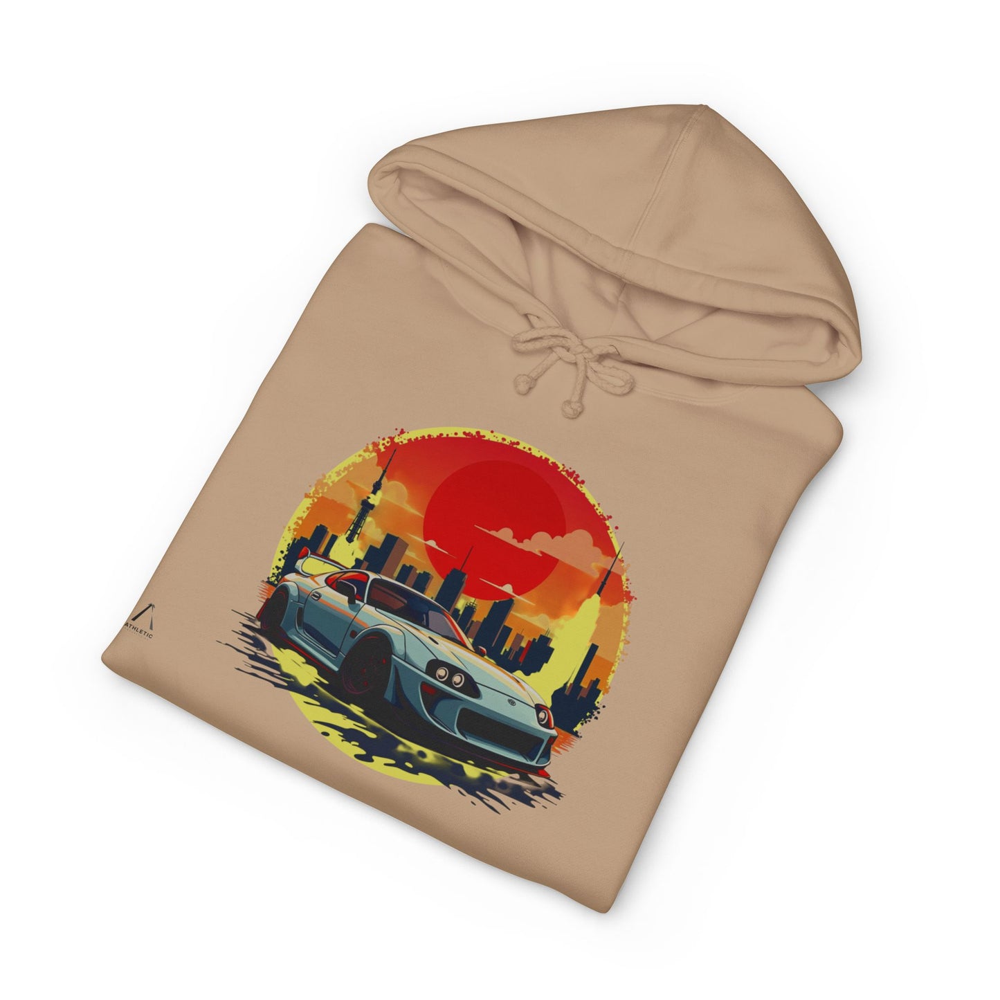 Sunset City Drive Graphic Hoodie