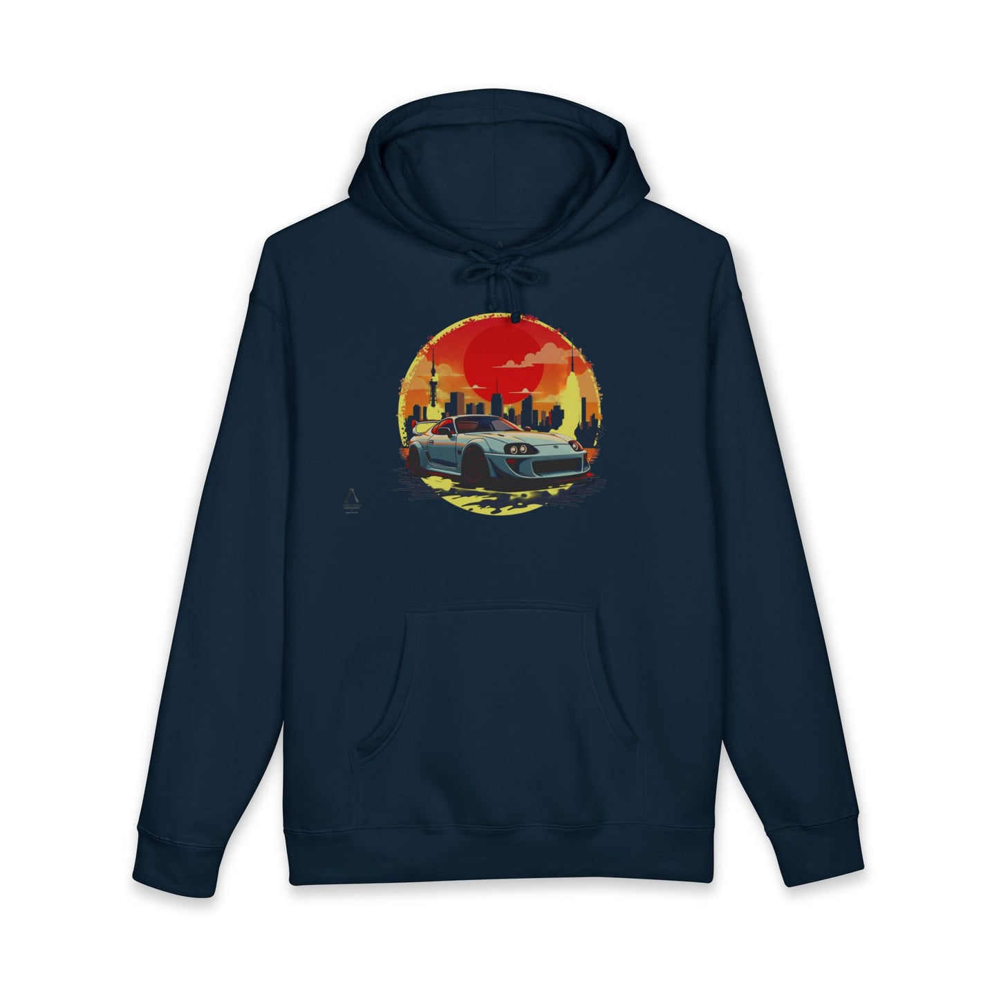 Sunset City Drive Graphic Hoodie