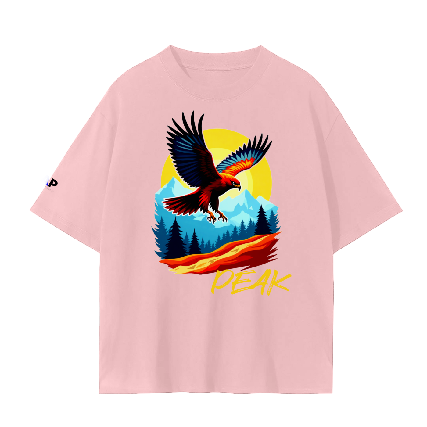 Race To The Peak Hawk Unisex Seamless Tee