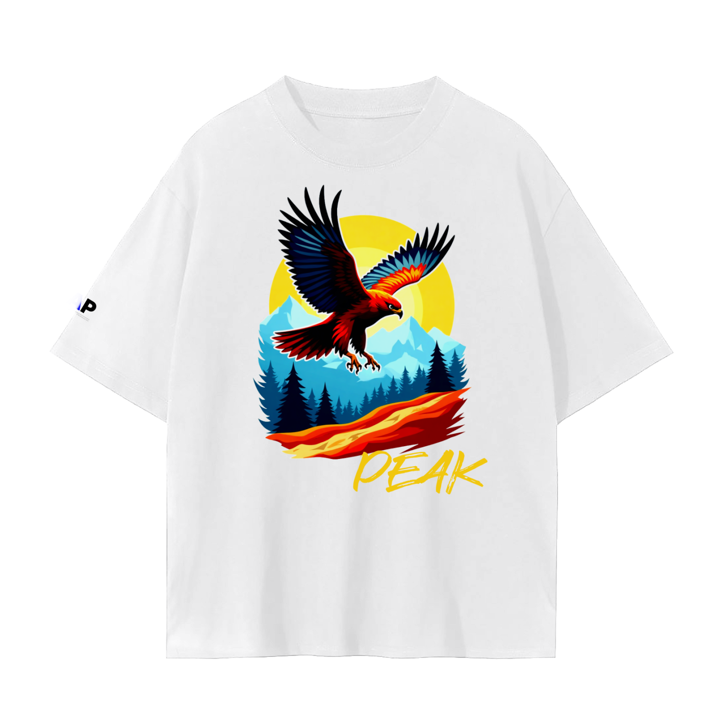 Race To The Peak Hawk Unisex Seamless Tee